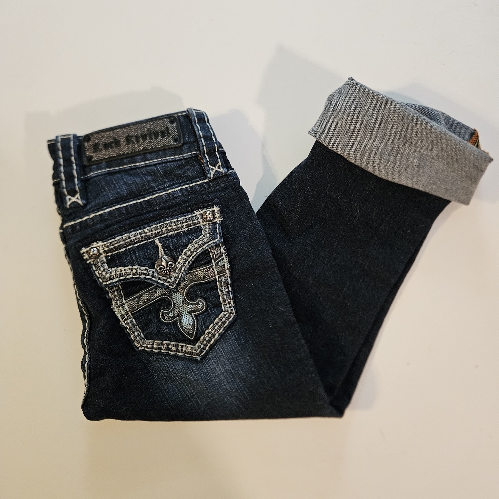 🌺Rock Revival Roux Capri Denim Jeans